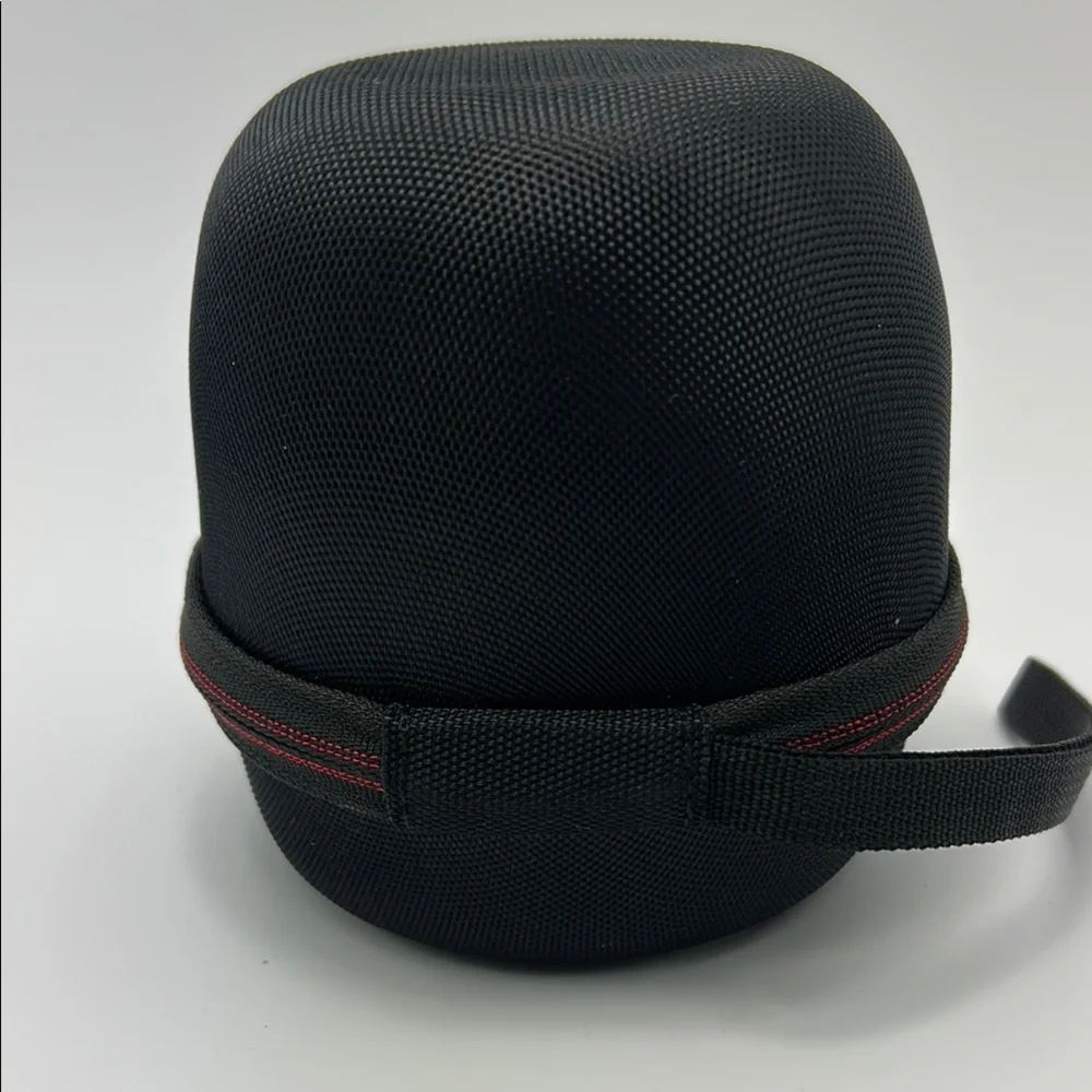 Hard Case For Small Bluetooth Camera Lens Black Zip Close LTGEM